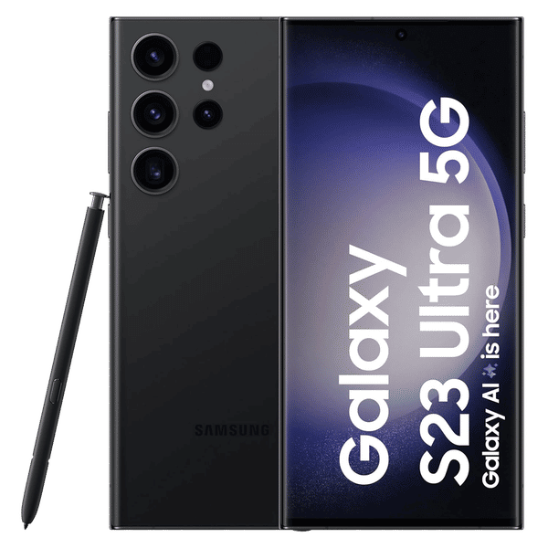 Buy SAMSUNG Galaxy S23 Ultra 5G (12GB RAM, 512GB, Phantom Black